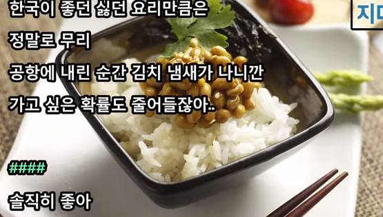 일본이 한국음식 까는 댓글인데 자부심 얻고 가는 나 | 인스티즈