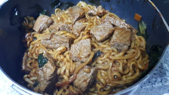 짜파구리 만들어먹은 후기 | 인스티즈