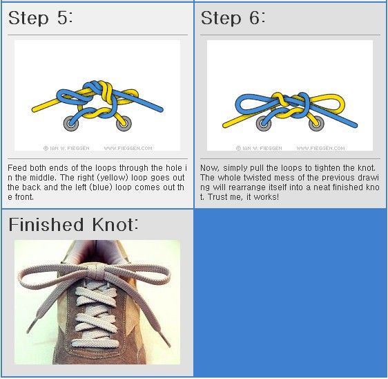 신발끈 안 풀리게 묶는 방법 | 인스티즈