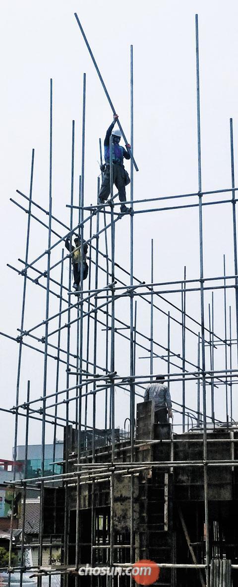 노가다의 꿀보직 비계 | 인스티즈