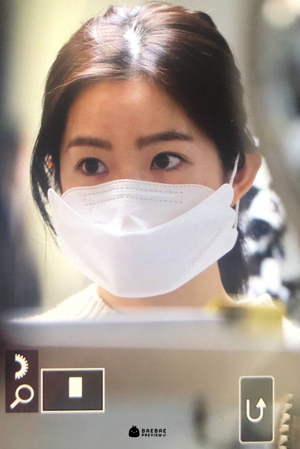 마스크 잘못 착용한 레드벨벳 아이린 | 인스티즈