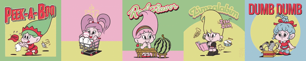 스파오X레드벨벳X트롤 콜라보 엠디 출시 사진 | 인스티즈