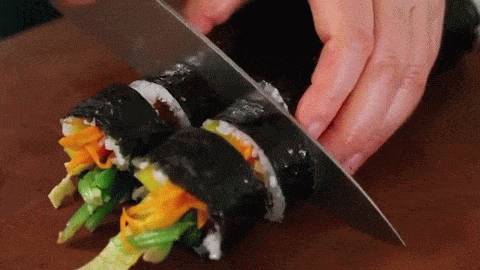 라면 떡볶이 김밥 우동 오뎅꼬치 움짤 gif | 인스티즈