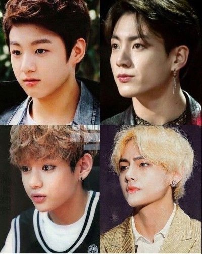 성장이란 뭘까 싶은 방탄의 막내 둘 정국,뷔 골격변화 .JPGIF | 인스티즈