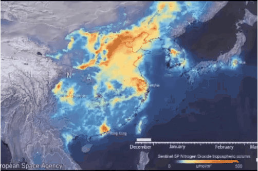 코로나19 이후 동아시아 대기 변화 | 인스티즈