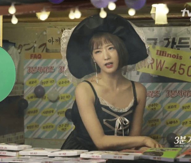 에이핑크 윤보미 단발 + 요술 모자.gif | 인스티즈