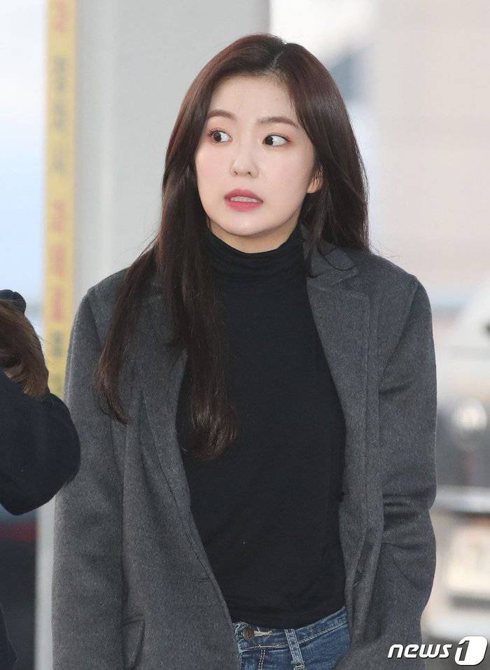 너무 추워서 깜짝 놀란 레드벨벳 아이린.jpgif | 인스티즈