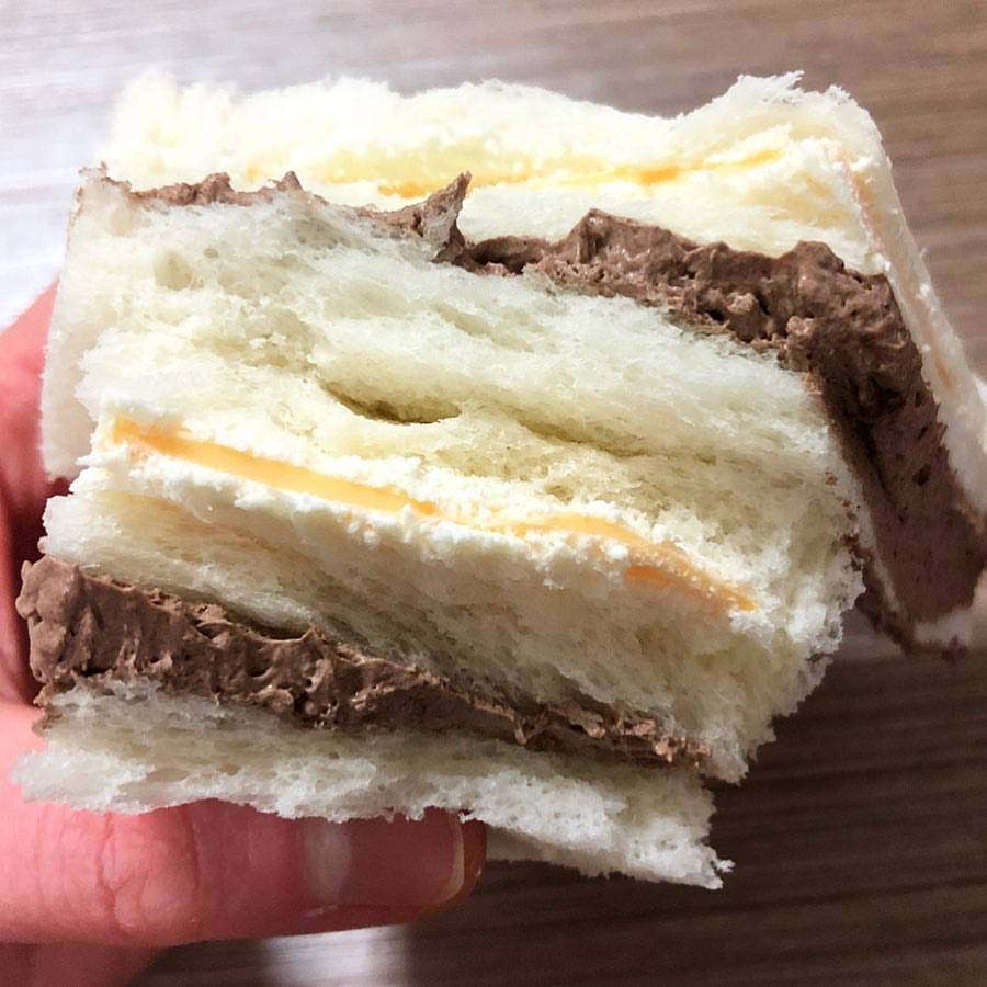 초코+체다치즈+연유크림 샌드위치.jpg | 인스티즈