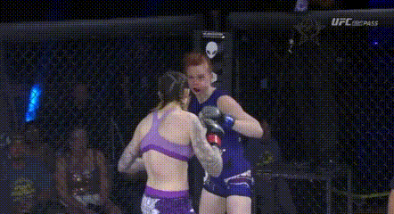 엄청난 골격을 자랑하는 MMA 여자 선수 ㄷㄷㄷㄷ gif | 인스티즈