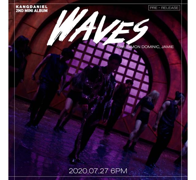 강다니엘의 'Waves' 티저 이미지가 공개됐다. 커넥트엔터테인먼트 제공