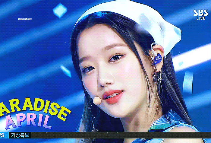 인기가요에서 미모 레전드 찍은 이나은 | 인스티즈