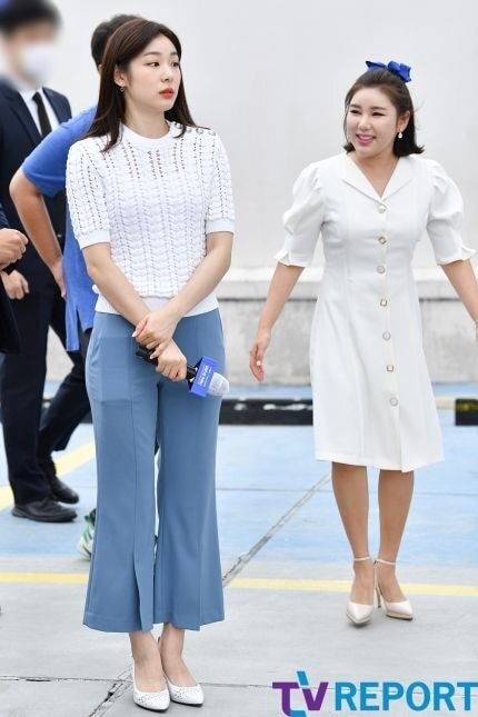 오늘자 행사장에서 김연아 만난 송가인.jpg | 인스티즈