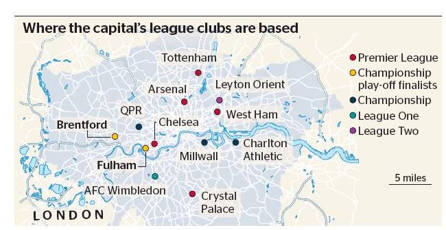 런던 연고 축구팀 | 인스티즈