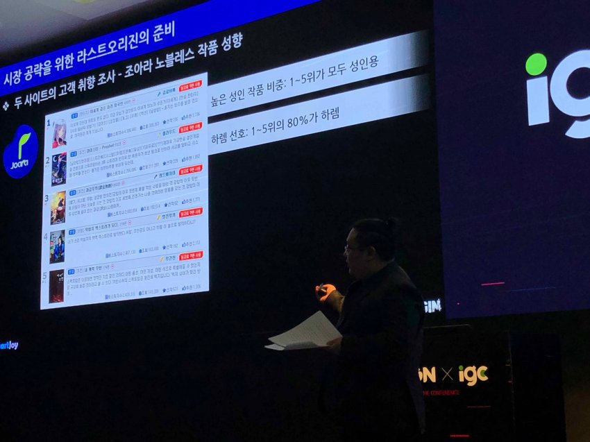 흔한 19금 모바일 게임 강연.jpg | 인스티즈