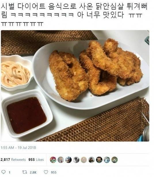 다이어트용 닭고기 | 인스티즈