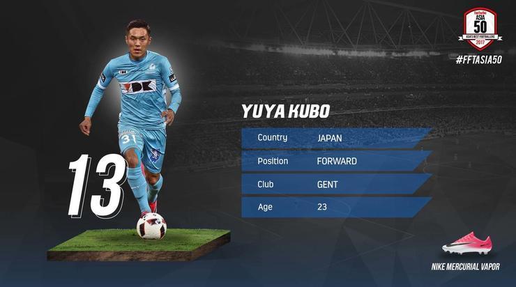 영국 언론에서 발표한 2017 아시아 톱 20 플레이어.JPG | 인스티즈