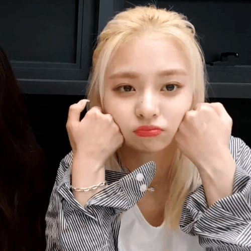 프로미스나인의 지원이와 나경이! (feat. 채영) | 인스티즈