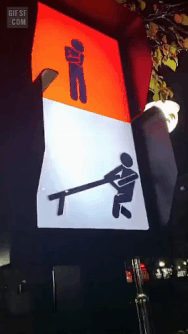 정신없는 신호등.gif | 인스티즈