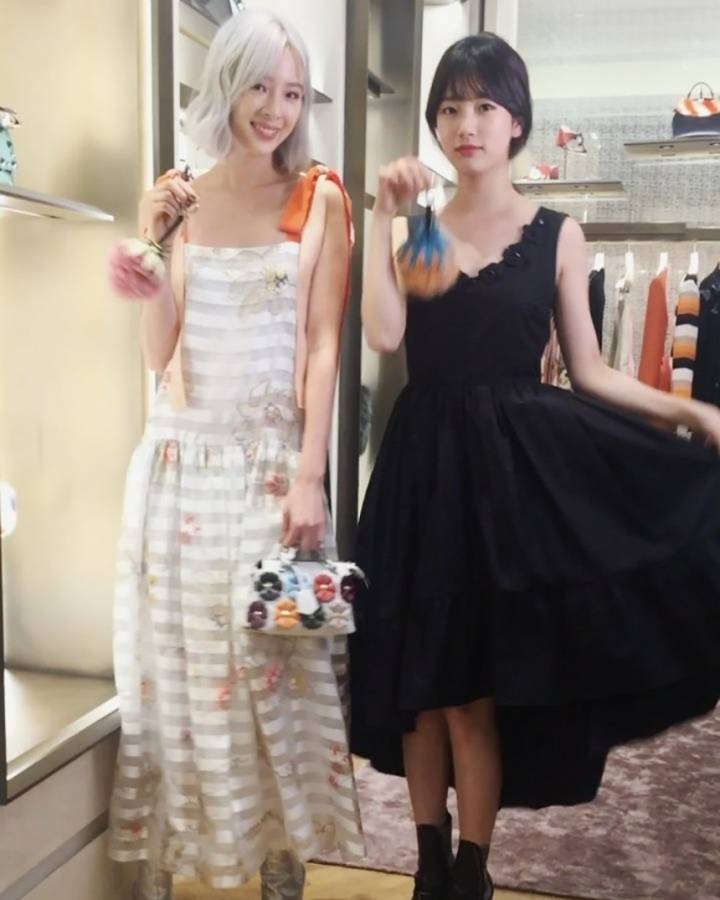 한예슬과 아이린을 만났던 수지 | 인스티즈