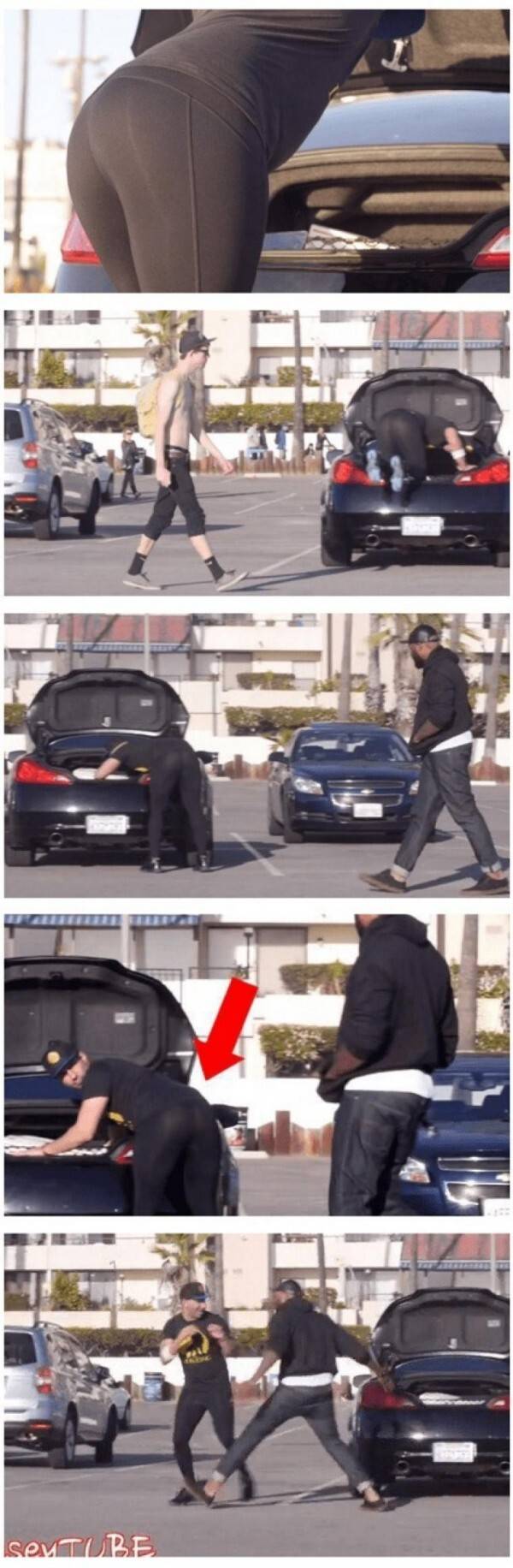 야외 주차장에서 요가 레깅스 입었다는 이유로 폭행 당할 뻔 | 인스티즈