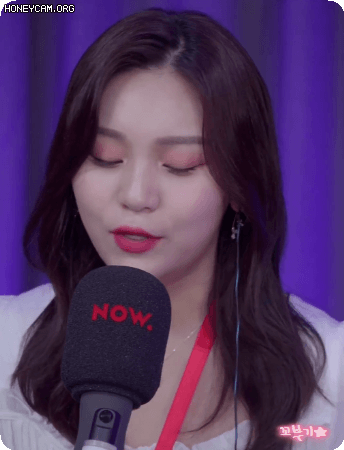 네이버나우 어벤걸스 보이는 오디오 여자친구 엄지.gif | 인스티즈