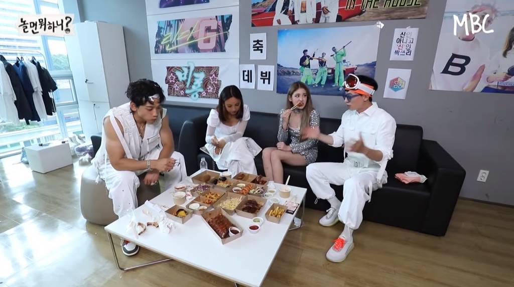 신인치고는 밥을 진수성찬으로 먹는 싹쓰리. JPG | 인스티즈