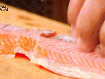 한국인의밥상 평창 송어회.gif | 인스티즈