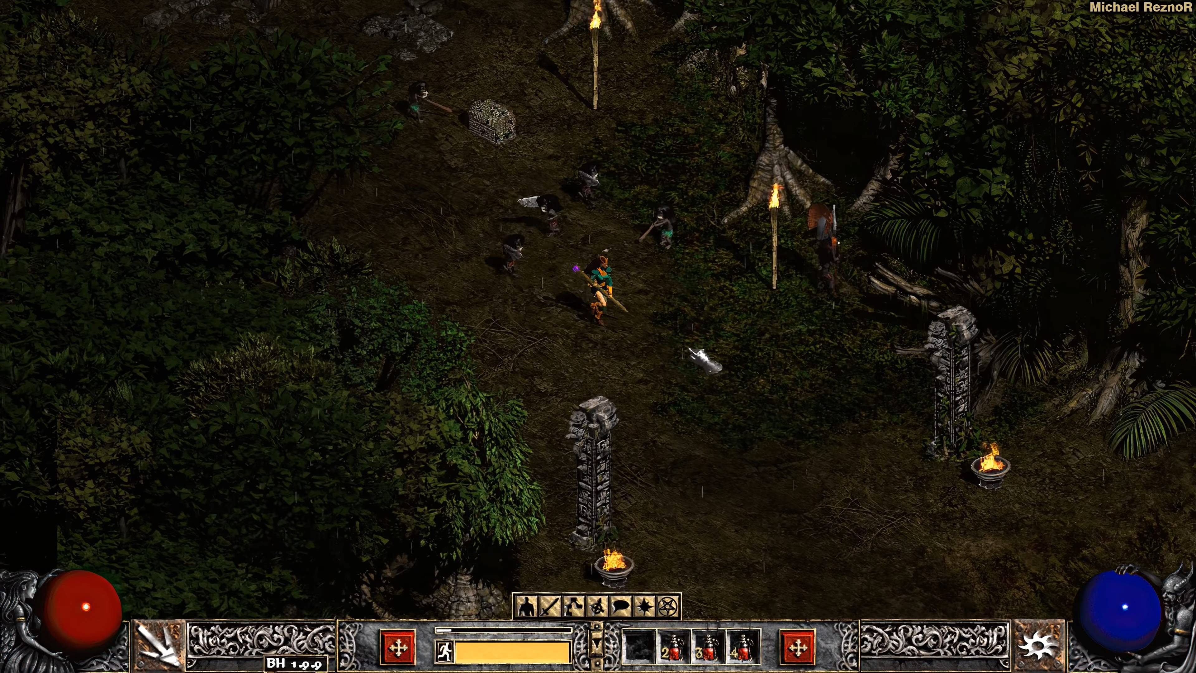 디아블로2 화면을 4K 60fps까지 올린 외국 유저.jpg | 인스티즈