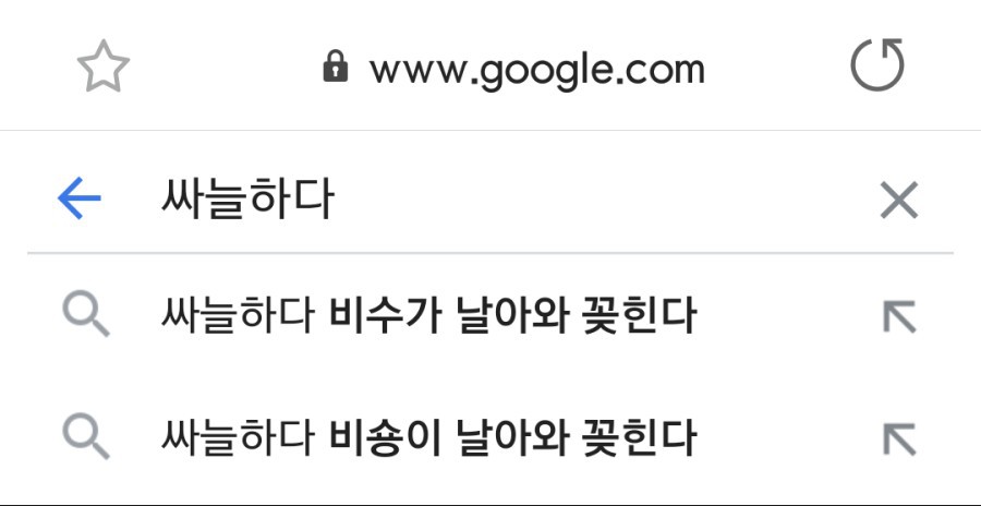 구글에 싸늘하다 라고 검색하면 .jpg | 인스티즈