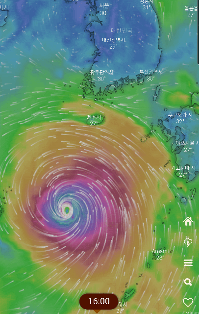 태풍 바비 근황 | 인스티즈