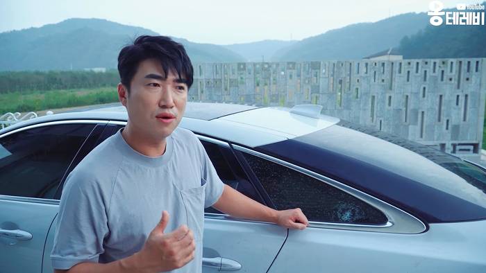 집에 세워둔 자동차 누가 돌로 부셔놔서 빡친 장동민.jpg | 인스티즈