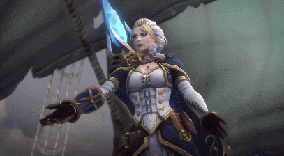 제이나 프라우드무어 vs 실바나스 윈드러너 | 인스티즈