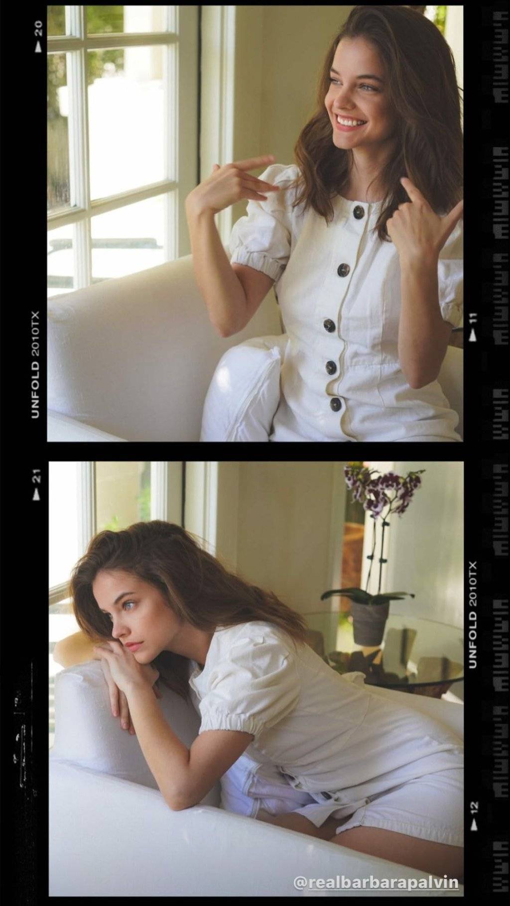 자기 얼굴이 신의 선물이라고 말하는 모델.gif | 인스티즈