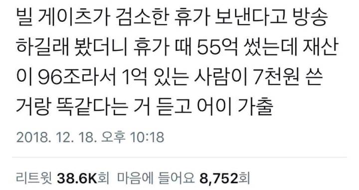 검소한 빌게이츠 | 인스티즈