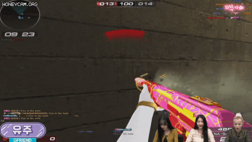 여자친구 vlive 서든어택 방송.gif | 인스티즈