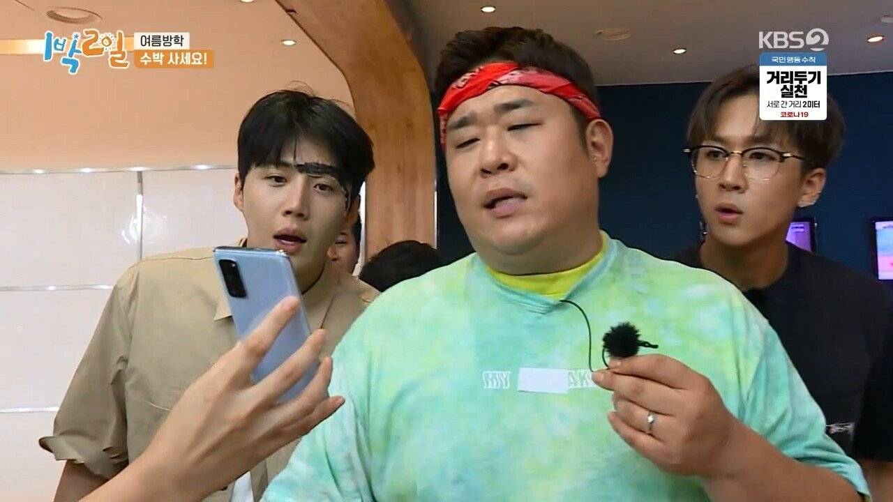 고생하는 1박2일 맴버를 위해 수박 5만원에 구입한 박명수 | 인스티즈