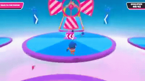 [폴가이즈] 너무 여유부리면 안되는 이유 .gif | 인스티즈