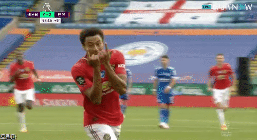 맨체스터 유나이티드 승리의 주역 린가드 세레모니 | 인스티즈