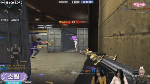 여자친구 vlive 서든어택 방송.gif | 인스티즈