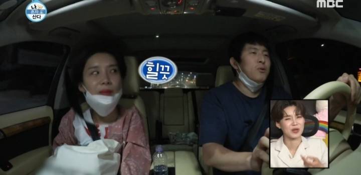 기안 - 장도연 숨 막히는 차 안.jpg | 인스티즈