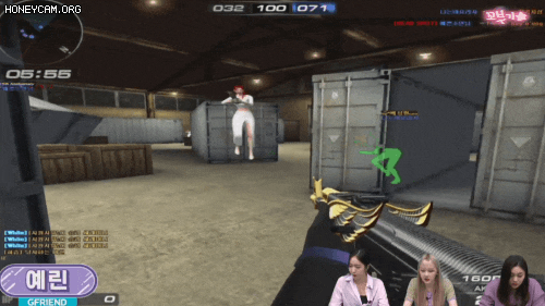 여자친구 vlive 서든어택 방송.gif | 인스티즈