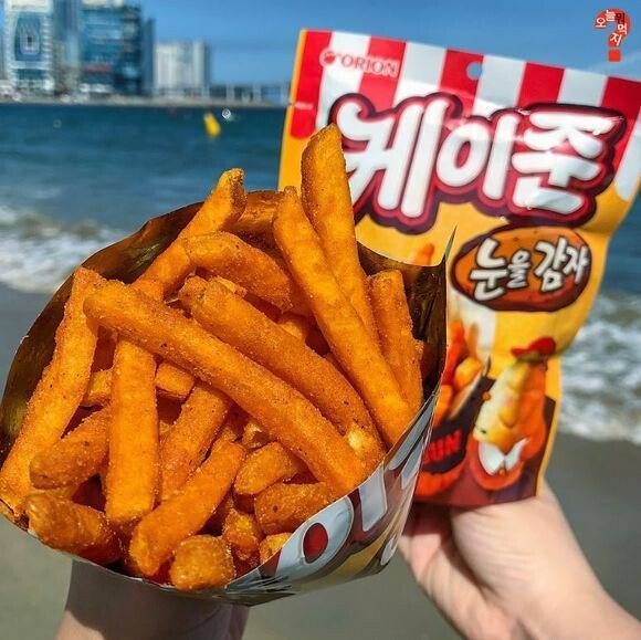 맥주 안주로 평이 좋은 신제품 과자 jpg | 인스티즈