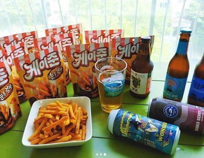맥주 안주로 평이 좋은 신제품 과자 jpg | 인스티즈