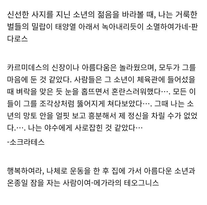 고대 그리스인들의 동성애 찬양.jpg | 인스티즈