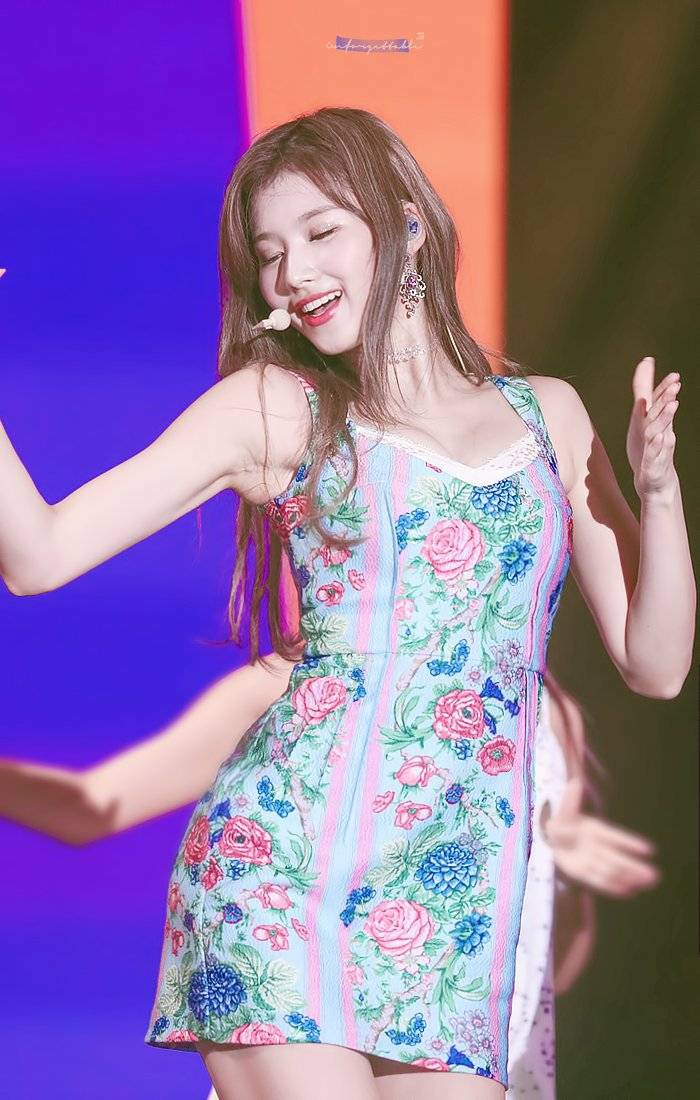 180723 트와이스 사나 - DTNA + What is love ? + Likey 울산 음악중심 | 인스티즈