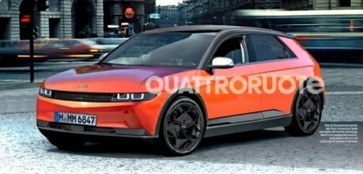 현대에서 내년에 나온다는 아이오닉 후속 혹은 포니 이름을 달 전기차 예상도 | 인스티즈