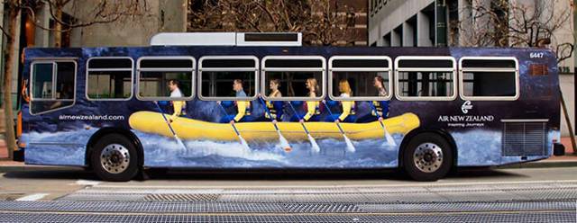 해외의 신박한 버스 광고들.JPG | 인스티즈