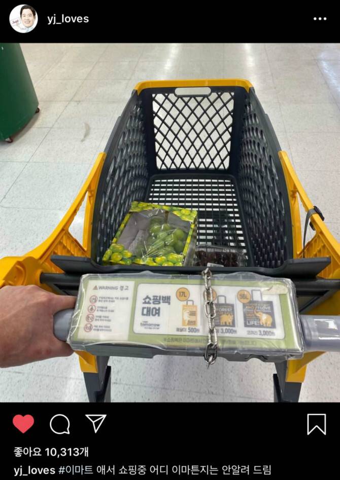 이마트 쇼핑하시는 부회장님 | 인스티즈