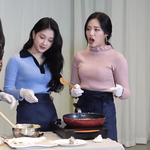 프로미스나인 멤버들의 브런치 만들기 대결 2탄! | 인스티즈