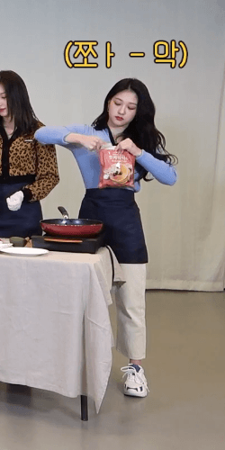 프로미스나인 멤버들의 브런치 만들기 대결 2탄! | 인스티즈